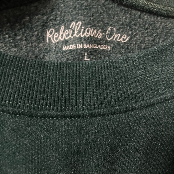 AC* Green Cali Butterfly Sweatshirt - Picture 3 of 3